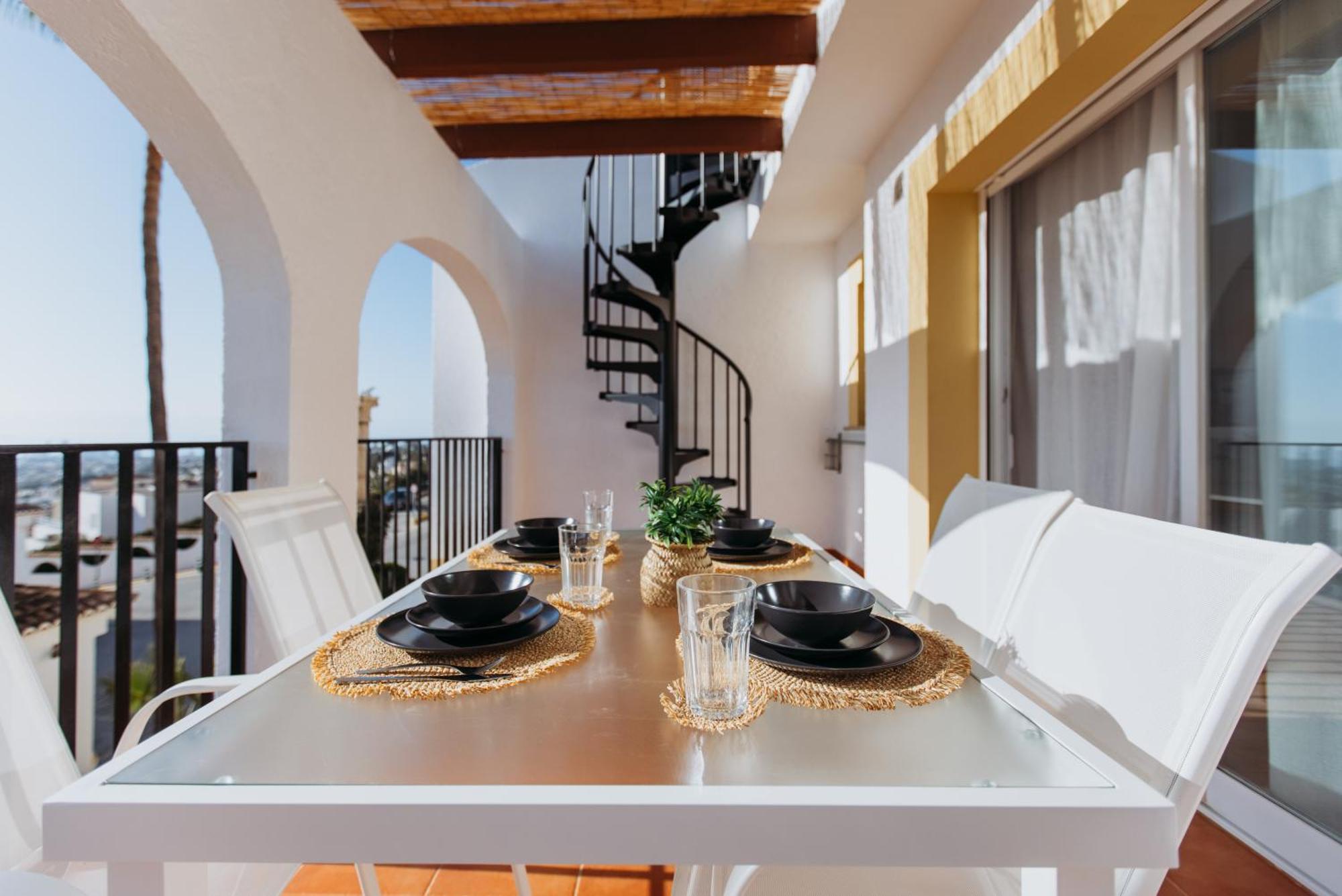 Casa Sunrise - Costa Blanca House With Rooftop, 5 Swimming Pools And Panoramic Sea- And Views At Penon De Ifach Calp Dış mekan fotoğraf