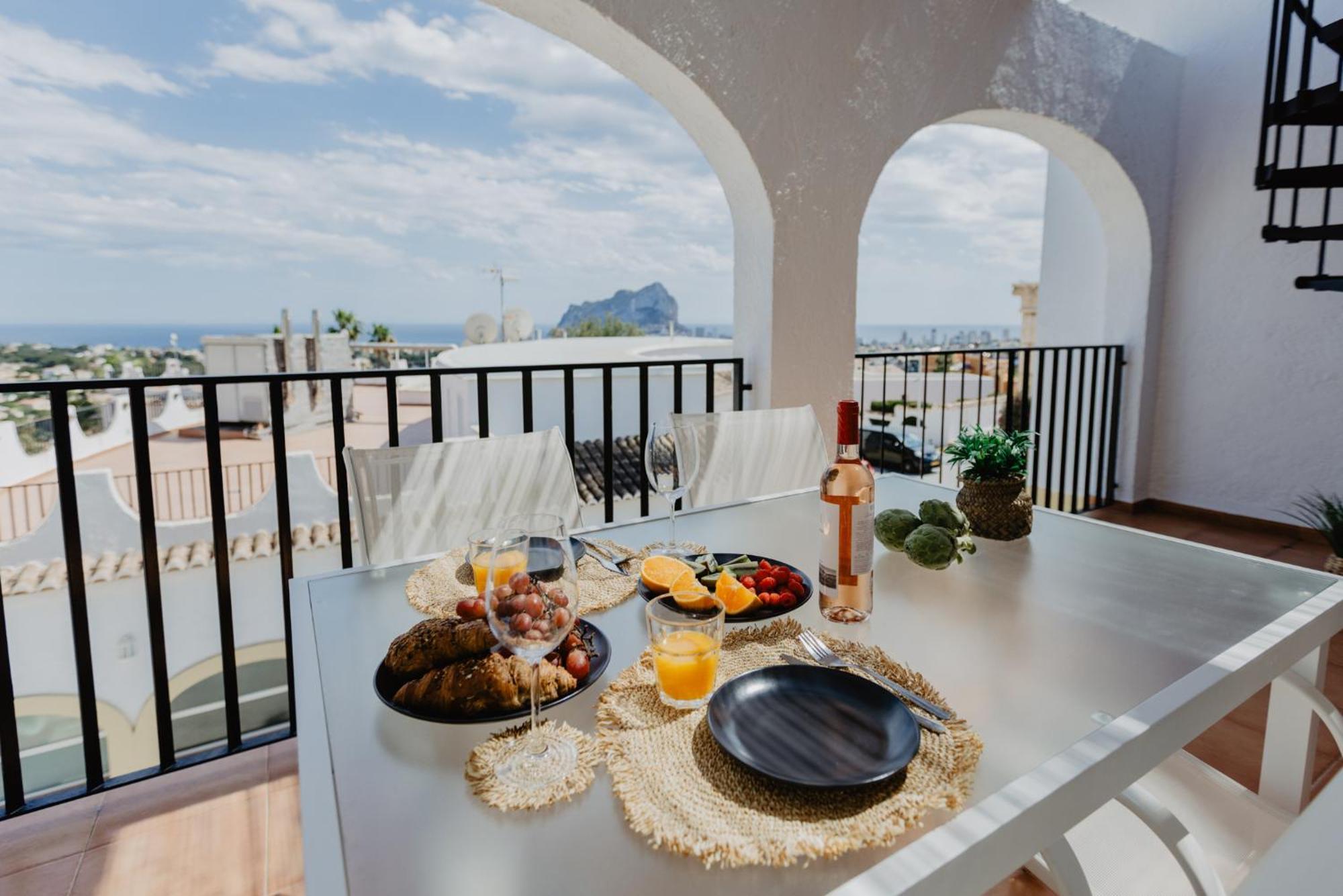 Casa Sunrise - Costa Blanca House With Rooftop, 5 Swimming Pools And Panoramic Sea- And Views At Penon De Ifach Calp Dış mekan fotoğraf